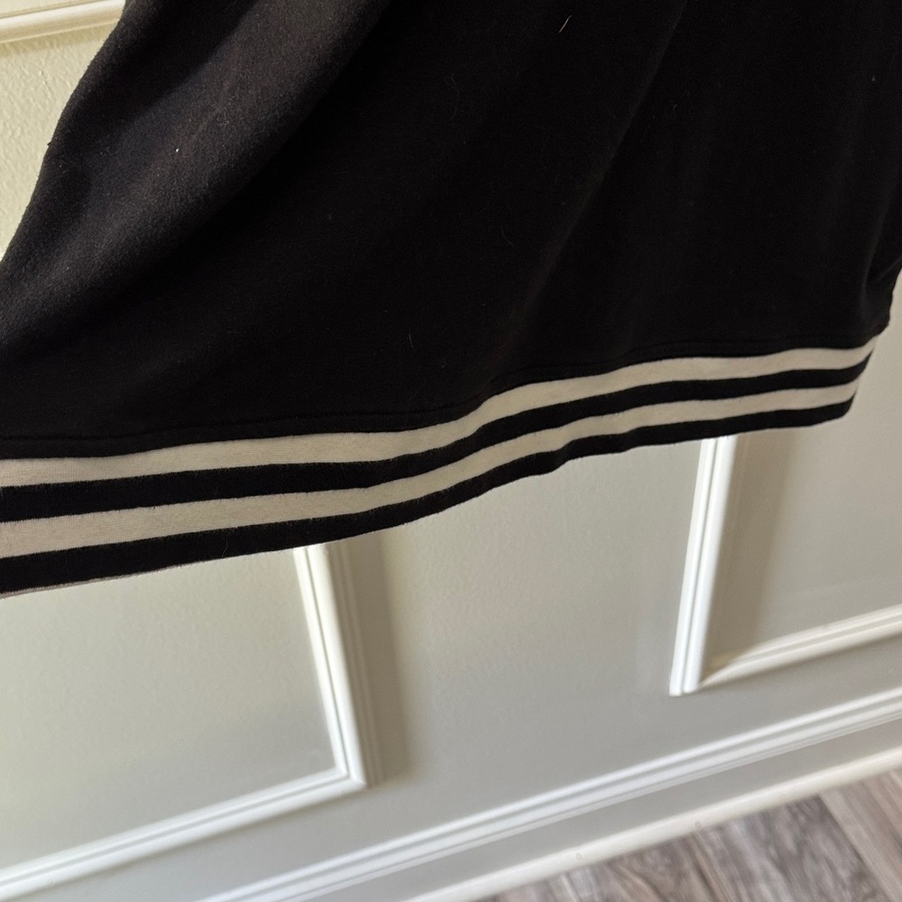Soho Black Sweater with White Accents - Picture 4 of 7
